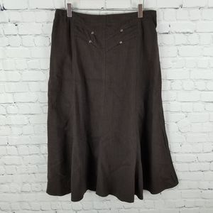 PICADILLY | maxi western stretch swing skirt